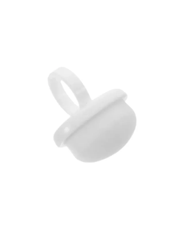 [ML2085 (BLANCO)] BLEDO TIPO ANILLO PARA UÑAS COLOR BLANCO (2085)