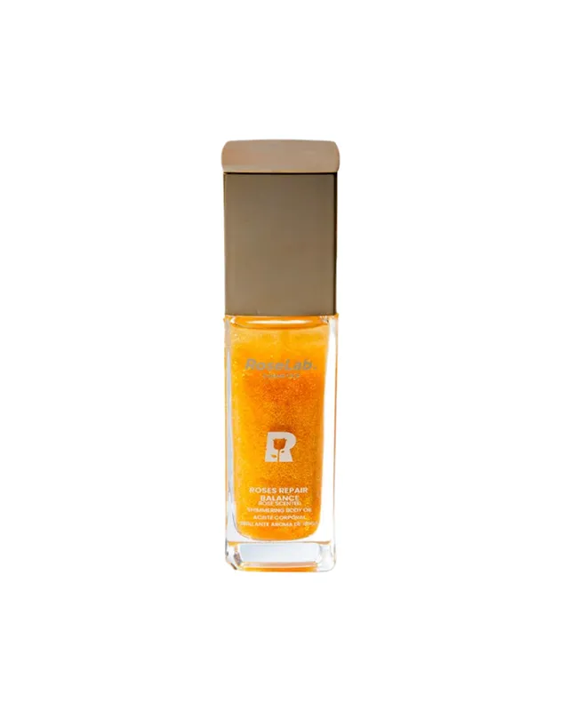 [745314602303 (BRILLANTE)] ACEITE CORPORAL BRILLANTE CON AROMA DE ROSA ROSELAB 40ml (2303)