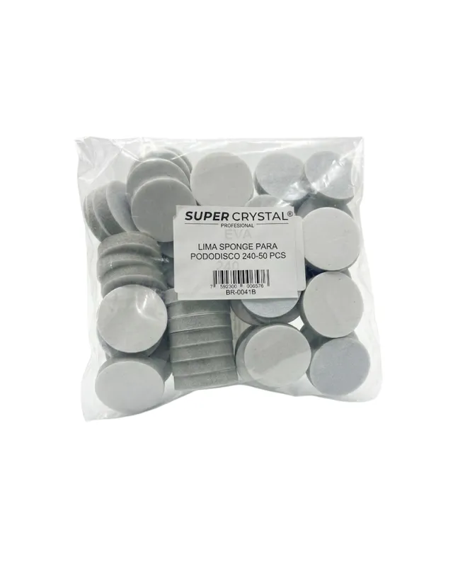 [7592300006576 (SPONGE)] LIMA SPONGE PARA PODODISCO 240-50PCS (6576)