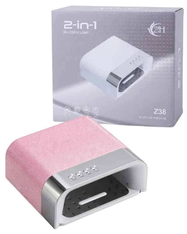 [Z38PINKDIAMONDUS] LAMPARA UV ALAMBRICA Z38 ZH PINK DIAMOND 36LED