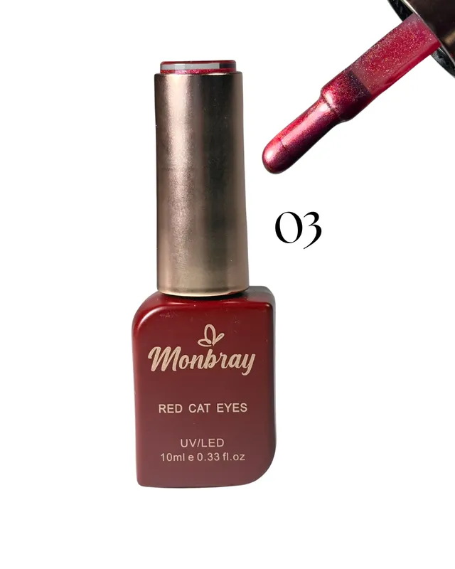 [7590825088060 (TONO 03)] ESMALTE SEMIPERMANENTE MONBRAY CAT EYE TONO 03 (8060)