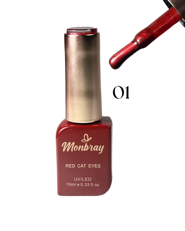 [7590825088060 (TONO 01)] ESMALTE SEMIPERMANENTE MONBRAY CAT EYE TONO 01 (8060)
