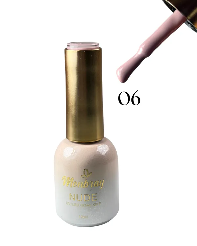 [7590253187670 (TONO 06)] ESMALTE SEMIPERMANENTE MONBRAY NUDE TONO 06 (7670)
