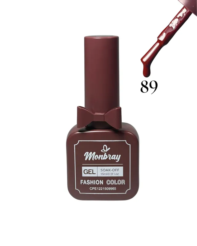 ESMALTE SEMIPERMANENTE MONBRAY FASHION COLOR TONO 89 (M319)