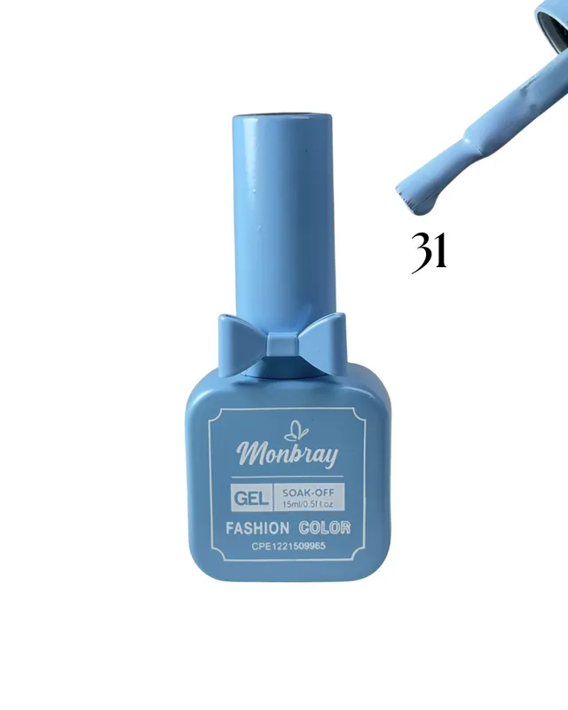 ESMALTE SEMIPERMANENTE MONBRAY FASHION COLOR TONO 31 (M319)