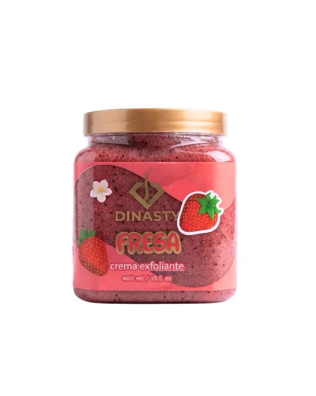 EXFOLIANTE 400ML DINASTY FRESA (0723)