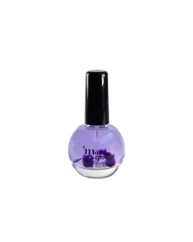 ACEITE PARA CUTICULA FLOR LAVANDA MAXGLOW (0002)