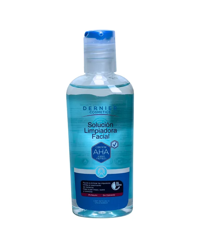 [7598084001318 (SOLUCION)] DERNIER SOLUCION LIMPIADORA FACIAL 200ml (1318)