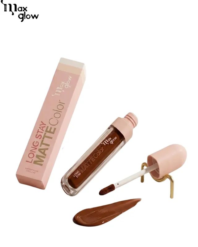 LABIAL LIQUIDO LONG STAY MATTE COLOR MAXGLOW TONO 06 (3119)