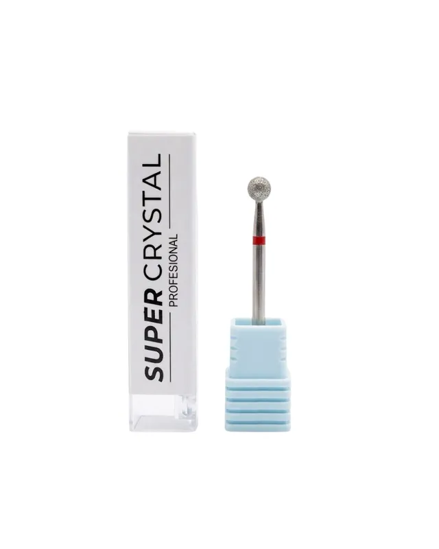 [7592300037211 (ESFERA)] BROCA ESFERA GRANO ROJO SUPER CRYSTAL (7211)