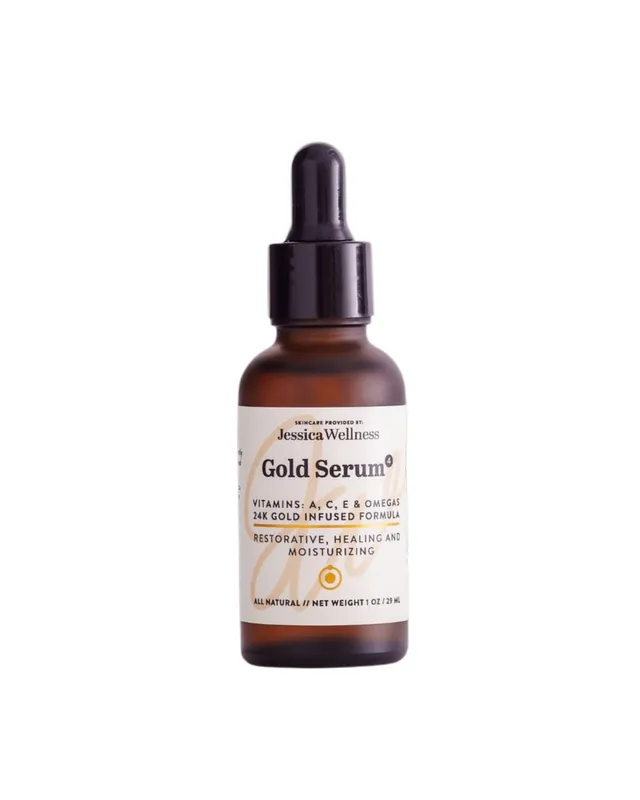 [768563758973 (SERUM)] GOLD SERUM⁴ - RESTORATIVE, HEALING AND MOISTURIZING JESSICA WELLNESS (8973)