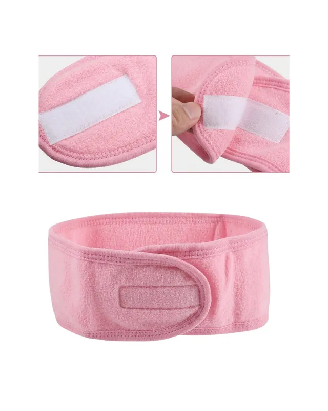 DIADEMA AJUSTABLE PARA SKIN CARE COLOR ROSADO (0181)