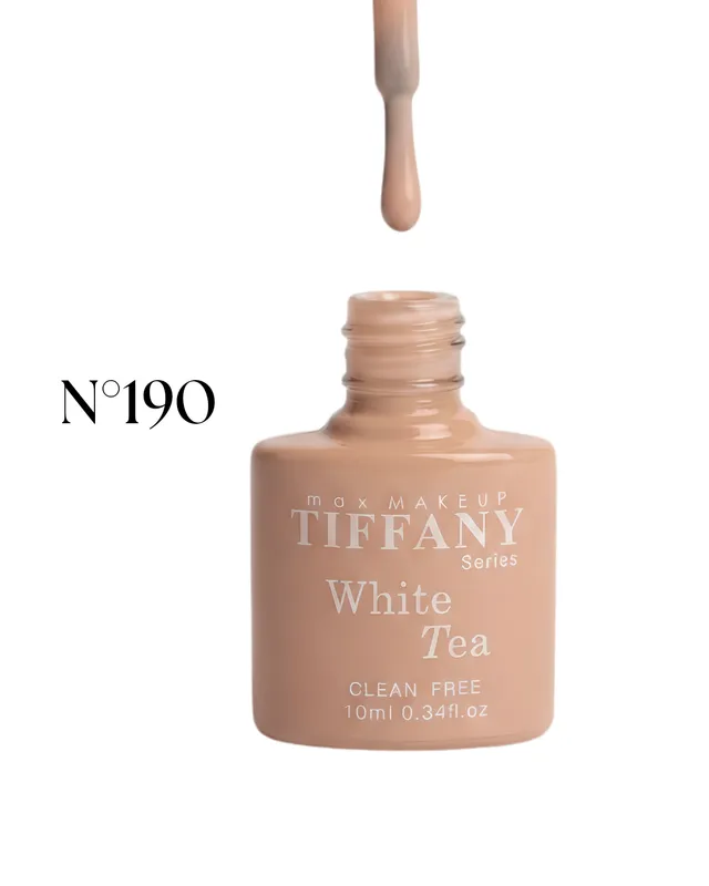 ESMALTE SEMI PERMANENTE 10ml TIFFANY WHITE TEA #190 (8166)