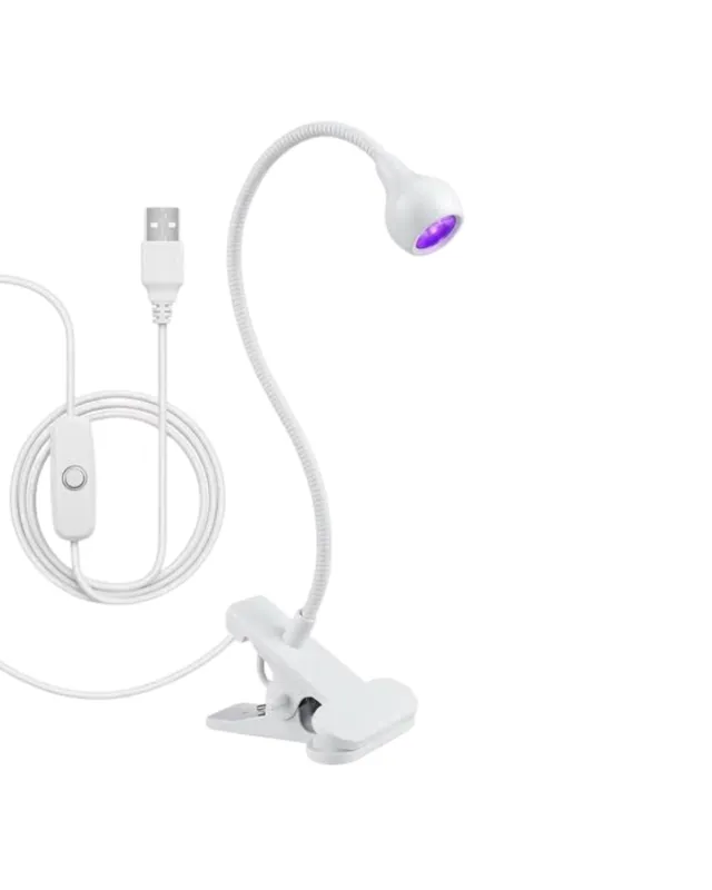 LAMPARA JELLY MESA GANCHO BLANCA (1266)