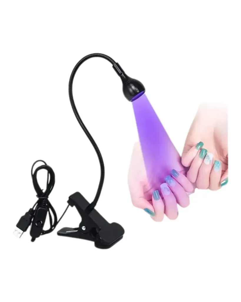 [NAILLE0128 (NEGRA)] LAMPARA JELLY CLIP UV NAILLE (LAMP02) NEGRA (0198)