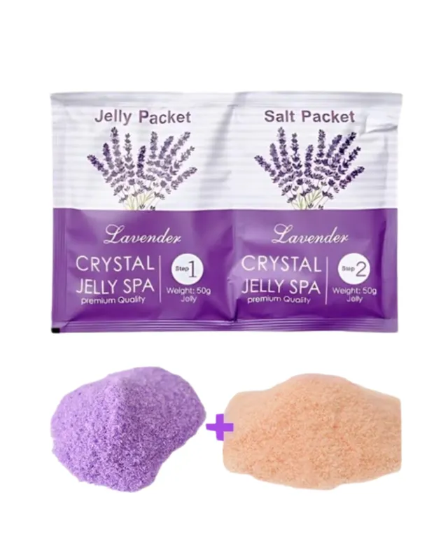 [NAILLE0129 (LAVANDA)] JELLY PACKET + SALT PACKET LAVANDA (129)
