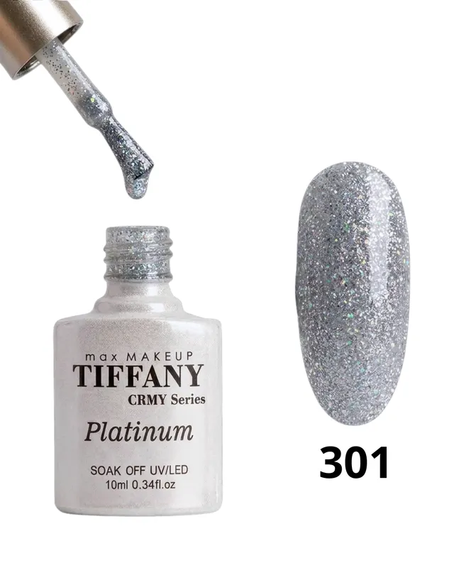 ESMALTE PLATINUM TIFFANY 10ML TONO #301 (2245)