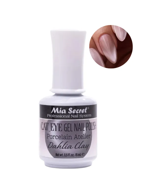 [842342119145(DAHLIA CLAY)] CAT EYE GEL NAIL POLISH PORCELAIN ATELIER DAHLIA CLAY 15ml (9145)