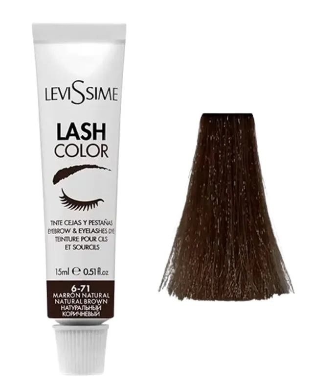 [8435054655869 (MARRON NATURAL 6-71)] LASH COLOR 6-71 MARRON NATURAL LEVISSIME 15ML (5869)