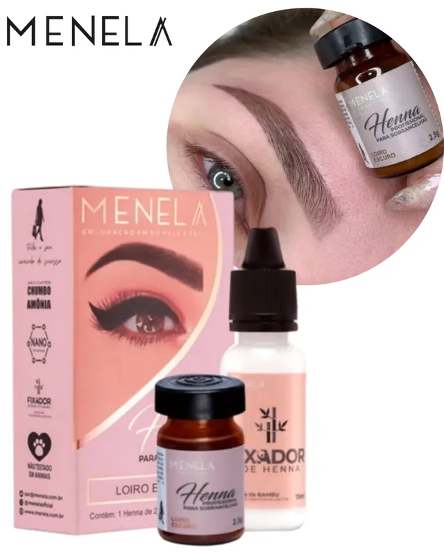 [7898965535483 (RUBIO OSCURO)] HENNA MENELA RUBIO/LOIRO OSCURO 15ML (5483)