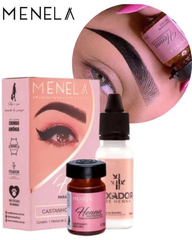 [7898965535490 (CASTAÑO OSCURO)] HENNA MENELA CASTAÑO OSCURO 15ML (5490)