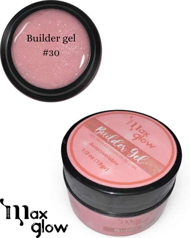 BUILDER GEL AUTONIVELABLE MAXGLOW 15GR (TONO 30)