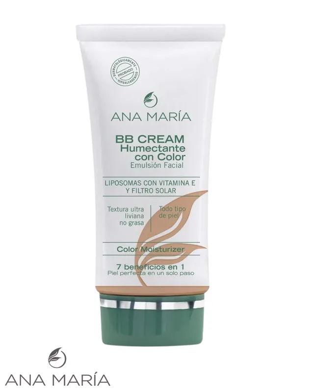 [7702678080928 (OSCURO)] BB CREMA HUMECTANTE TONO OSCURO 50G ANA MARIA (0928)