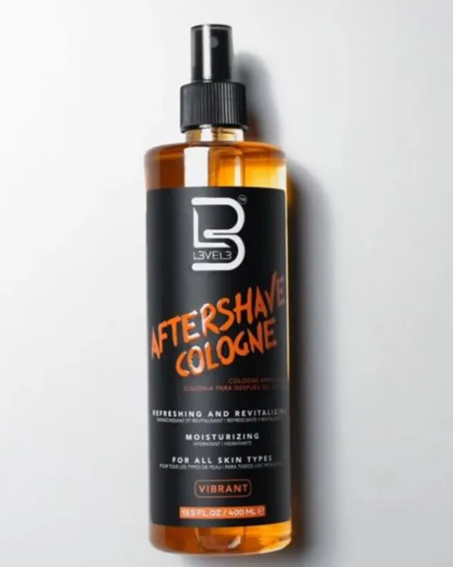 [850018251518 (VIBRANT)] AFTERSHAVE COLOGNE VIBRANT 400ML LEVELE
