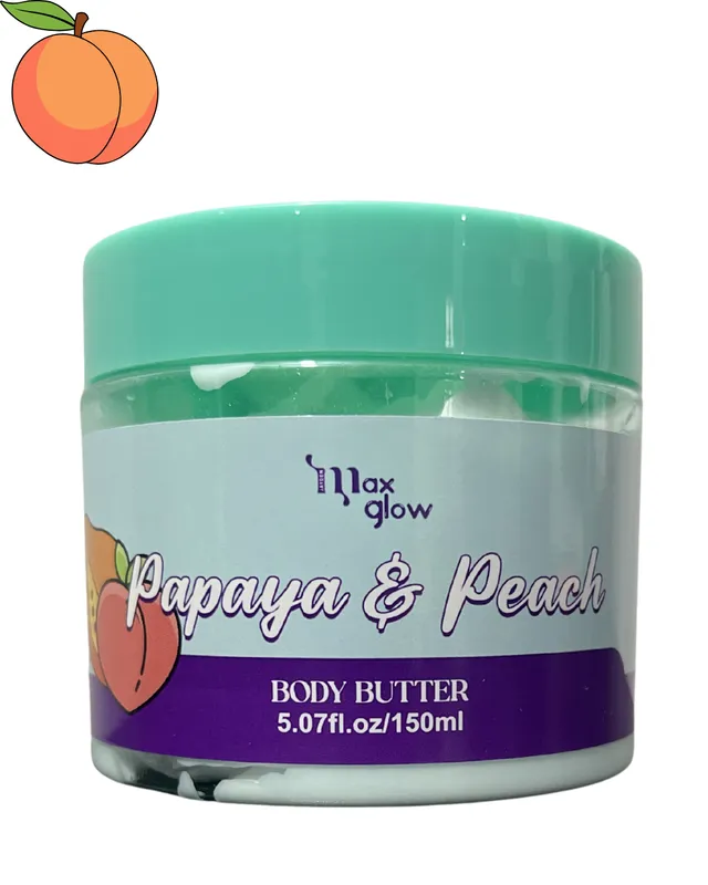 CREMA BODY BUTTER MAXGLOW PAPAYA Y PEACH (ML1950)
