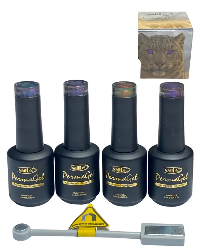 COLLECCION BIG CAT LEOPARD NAILLE