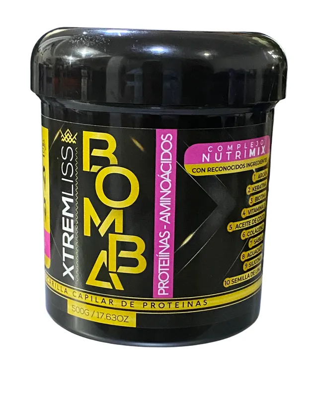 MASCARILLA XTREMLISS BOMBA PROTEINA-AMINOACIDOS 500g KERAMIX