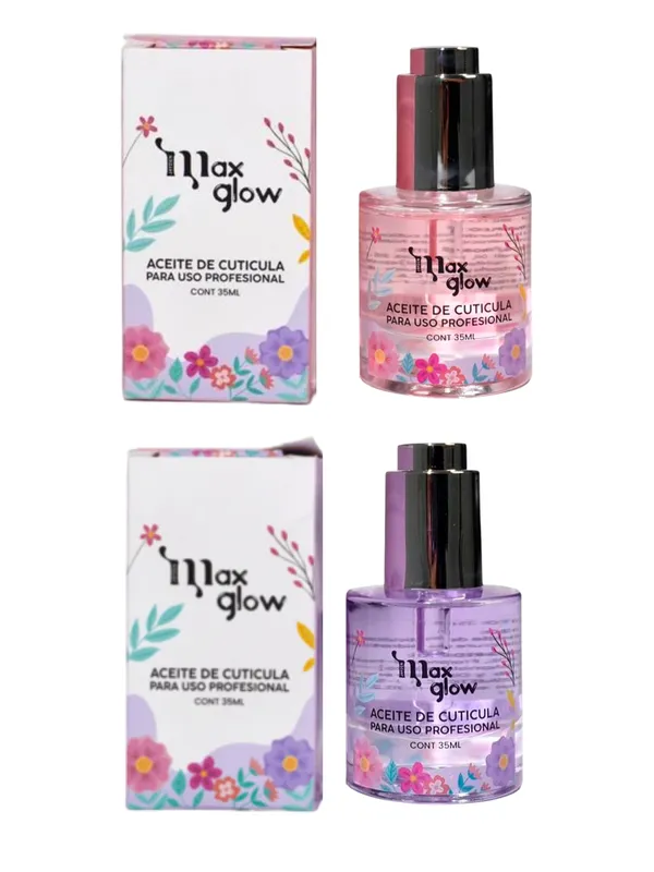 ACEITE DE CUTICULA GOTERO MAX GLOW cont.35ml