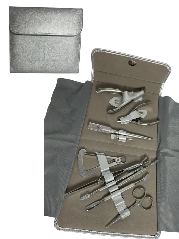 KIT DE HERRAMIENTAS NAILS SILVER JH