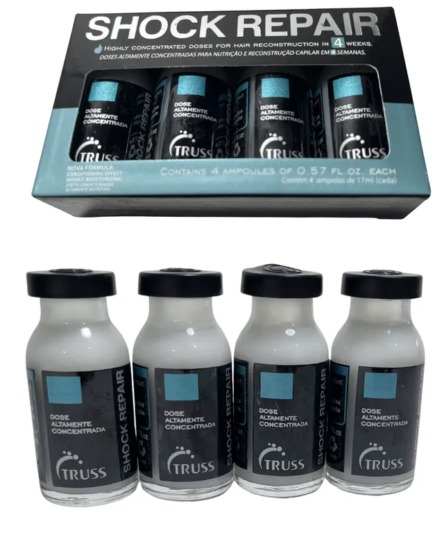 SHOCH REPAIR TRUSS, contiene 4 AMPOLLAS DE 17ml
