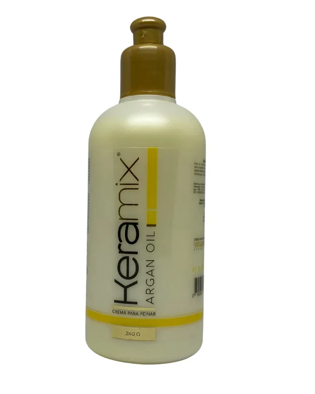CREMA PARA PEINAR ARGANOIL KERAMIX  HIDRATACION  Y BRILLO cont.240g