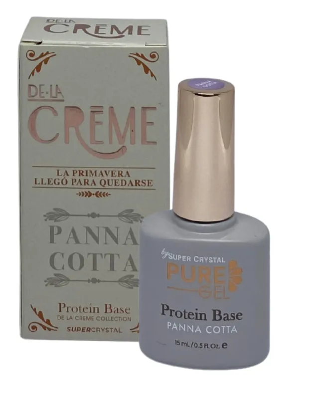 DE LA CREME protein base SUPER CRISTAL ¨PANNA COTTA¨ cont.15ml