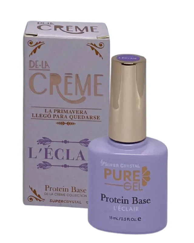 DE LA CREME protein base SUPER CRISTAL ¨L ECLAIR¨ cont.15ml