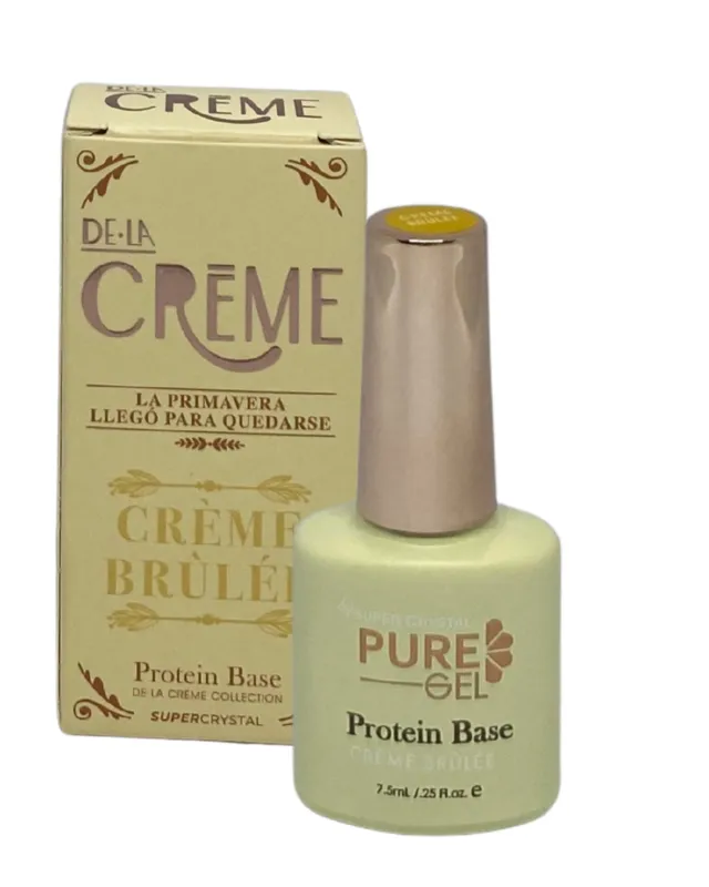 DE LA CREME protein base SUPER CRISTAL ¨CREME BRULEE¨ cont.7.5ml