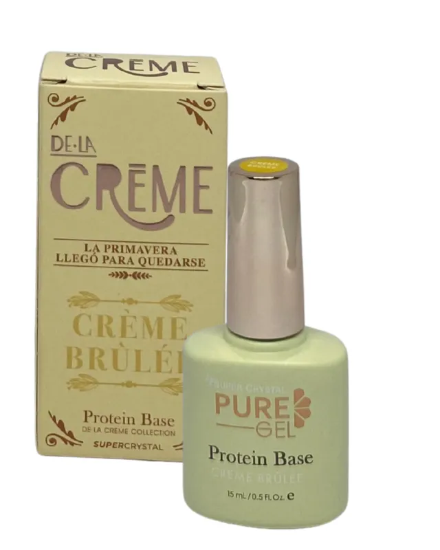 DE LA CREME protein base SUPER CRISTAL ¨CREME BRULEE¨ cont.15ml