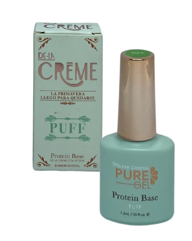 DE LA CREME protein base SUPER CRISTAL ¨PUFF¨ cont.7.5ml