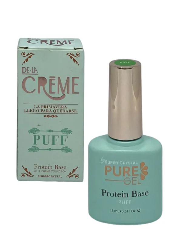 DE LA CREME protein base SUPER CRISTAL ¨PUFF¨ cont.15ml