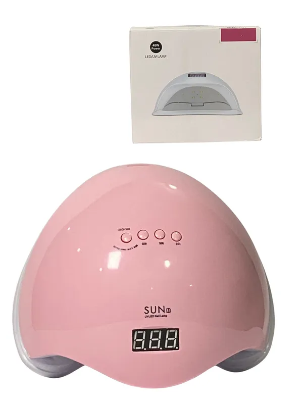 Lampara alambrica rosada modelo (sun 5) 48w