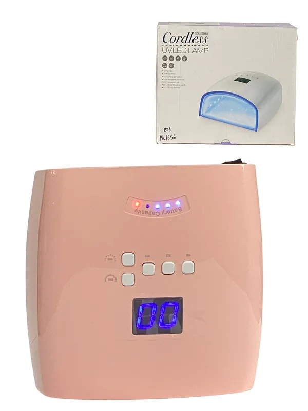 Lampara recargable de mano Rosada Maxglow