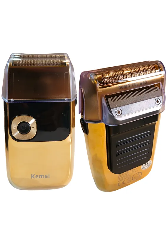 afeitadora shaver dorada kemei