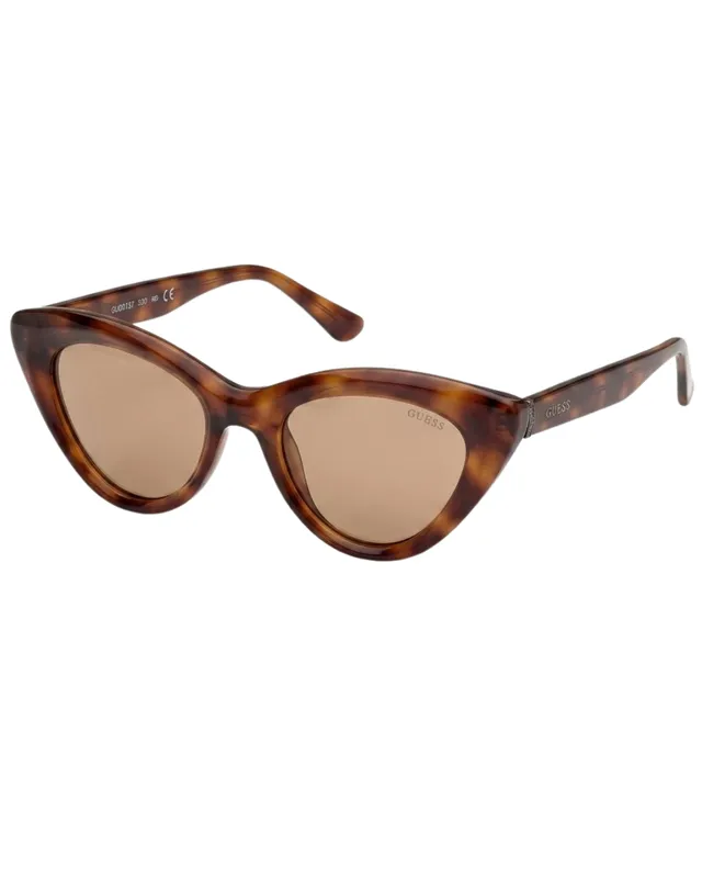 GUESS SUNGLASSES BLONDE HAVANA/SMOKE/MIRROR (GU00137)