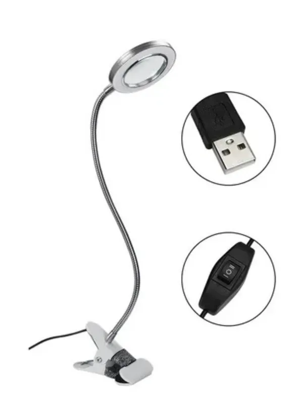 LAMPARA LED USB CLIP DESK LAMP