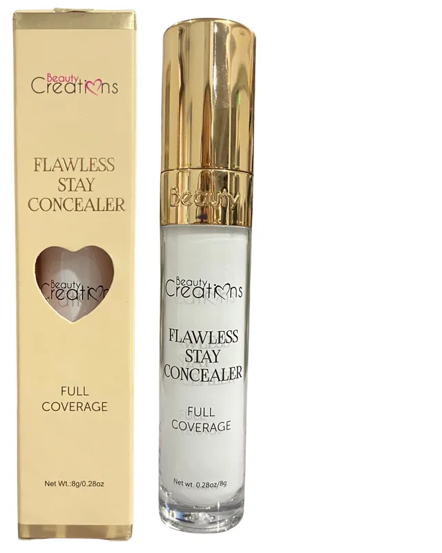 BEAUTY CREATIONS FLAWLESS STAY CONCEALER/ CORRECTOR WHITE cont:8g (9134)