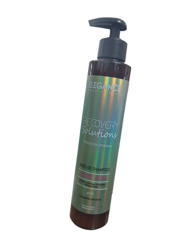 Elegance Professional Recovery Solutions Paso 00 Shampoo