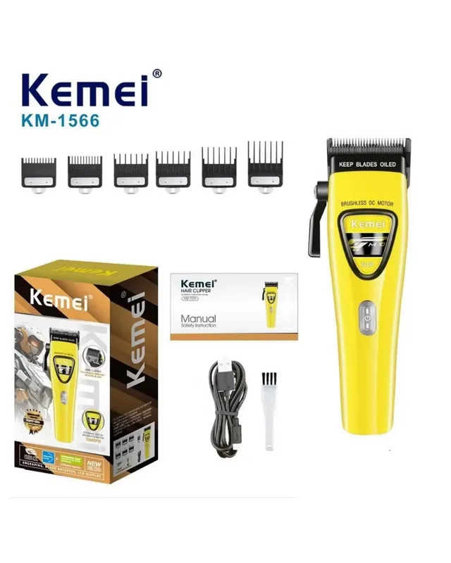 AFEITADORDA INALAMBRICA KEMEI MODELO (KM-1566)