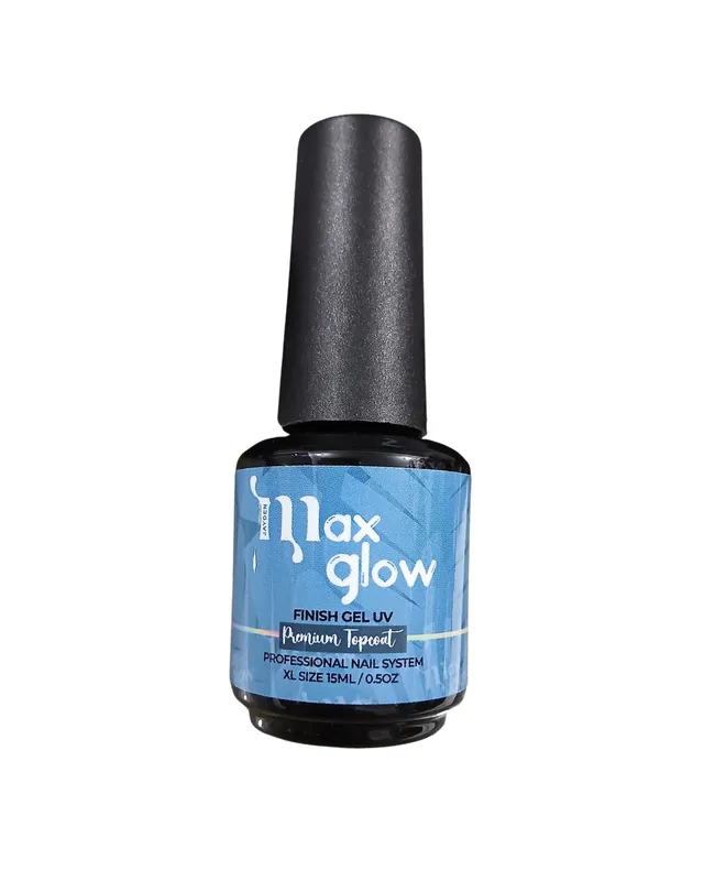 FINISH GEL PREMIUM TOP COAT 15 ML MAXGLOW